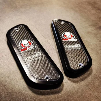 Foot Pegs Pedal Footrests Real Carbon Fiber for Niu u+a(UQI GT)/u+b/uqi+/uqi/uqis/u1/us/u1c
