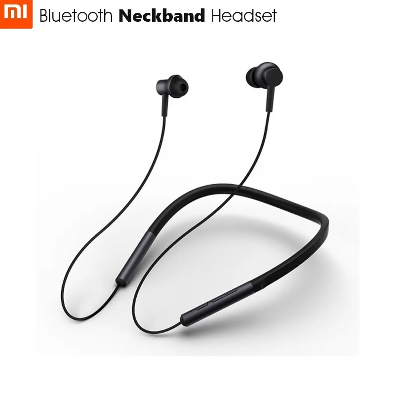 2018 Newest Xiaomi Bluetooth Neckband Headset | apt-X Support AAC Codec Hybrid Dual Driver Skin Care Light Sports Leisure