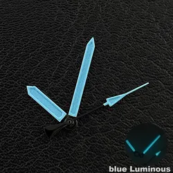 Green C3 Luminous 12.5mm Watch Hands - Premium Watch Accessories and Parts (51 blue)