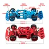 WLtoys Jingshang Mosquito Car 1/28 RC Car Metal Upgraded Frame, RC02 Rear Drive Drift/Racing Modified Model , 4Colors 1