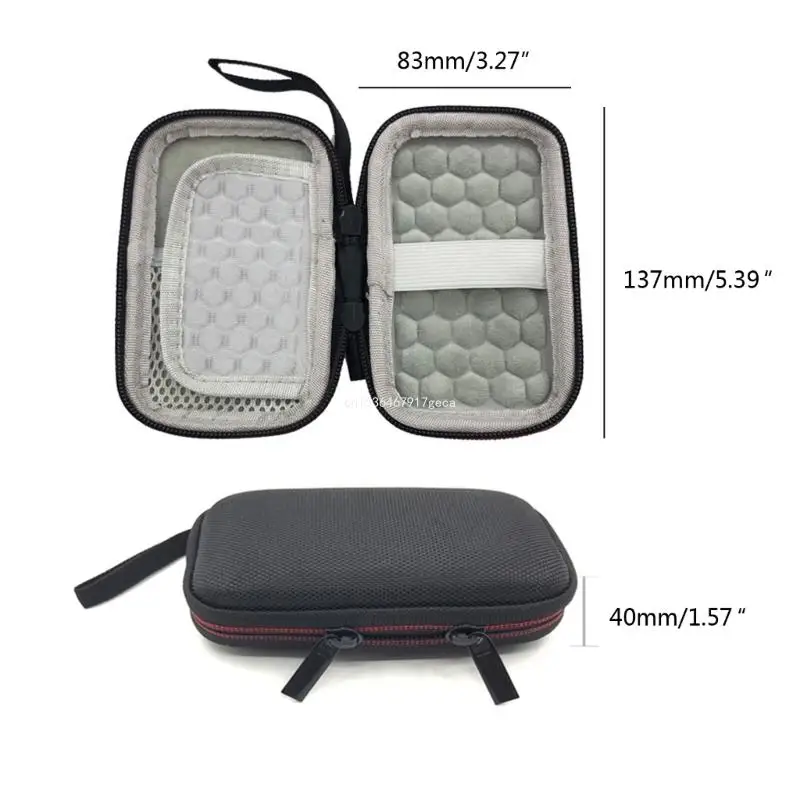 Sandisk E81 하드 드라이브 디스크 파우치 솔리드 스테이트 드라이브 Dropship용 충격 방지 SSD 케이스-가방