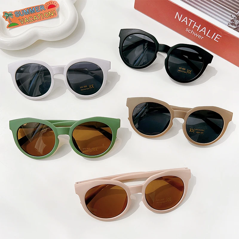 Lunettes De Soleil En Forme De Fleur Pour Enfants UV400 Vacances D'été