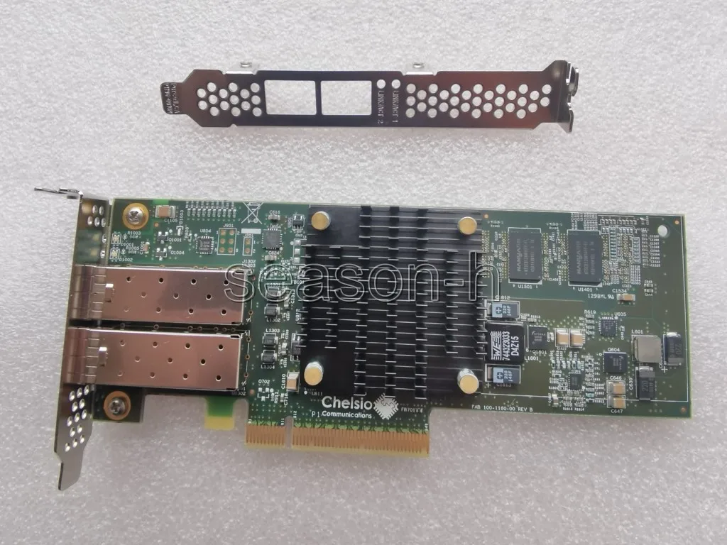 Ethernet Unified Wire Adapter Placa de Rede para Chelsio Dual Port T520-cr 10 Gbps