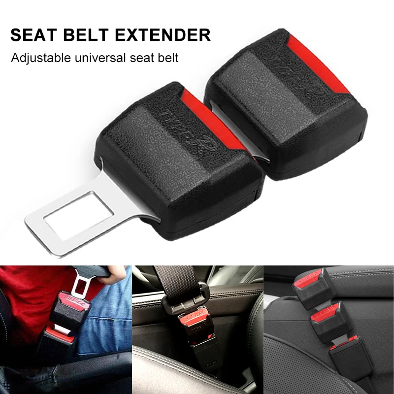 Car Seat Belt Clip Extender Safety Seatbelt Lock Buckle Plug Thick Insert Socket Extender Safety Buckle Car Accessories seat belt extender seat belt clip seat belt lock seat belt extender kit seat belt tongue insert