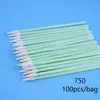 Industry Cotton Micro Swab Cleaning Tools Nonwoven Anti-static Dust Off for Lens Protective Window Fiber Laser Head 2