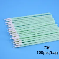 Industry Cotton Micro Swab Cleaning Tools Nonwoven Anti-static Dust Off for Lens Protective Window Fiber Laser Head 2