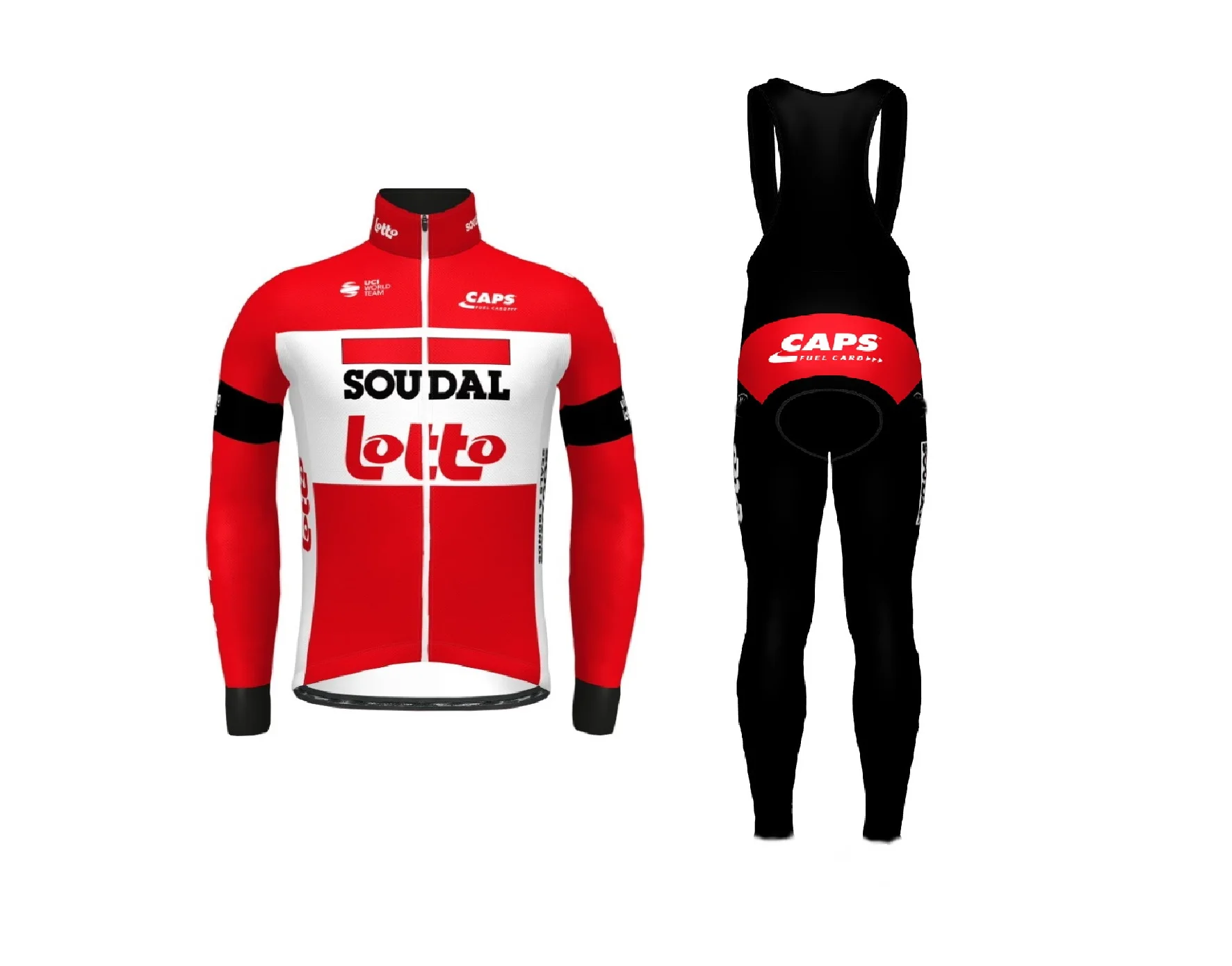 Весна Лето 2022 LOTTO SOUDAL Команда с длинным рукавом Велоспорт Джерси одежда +