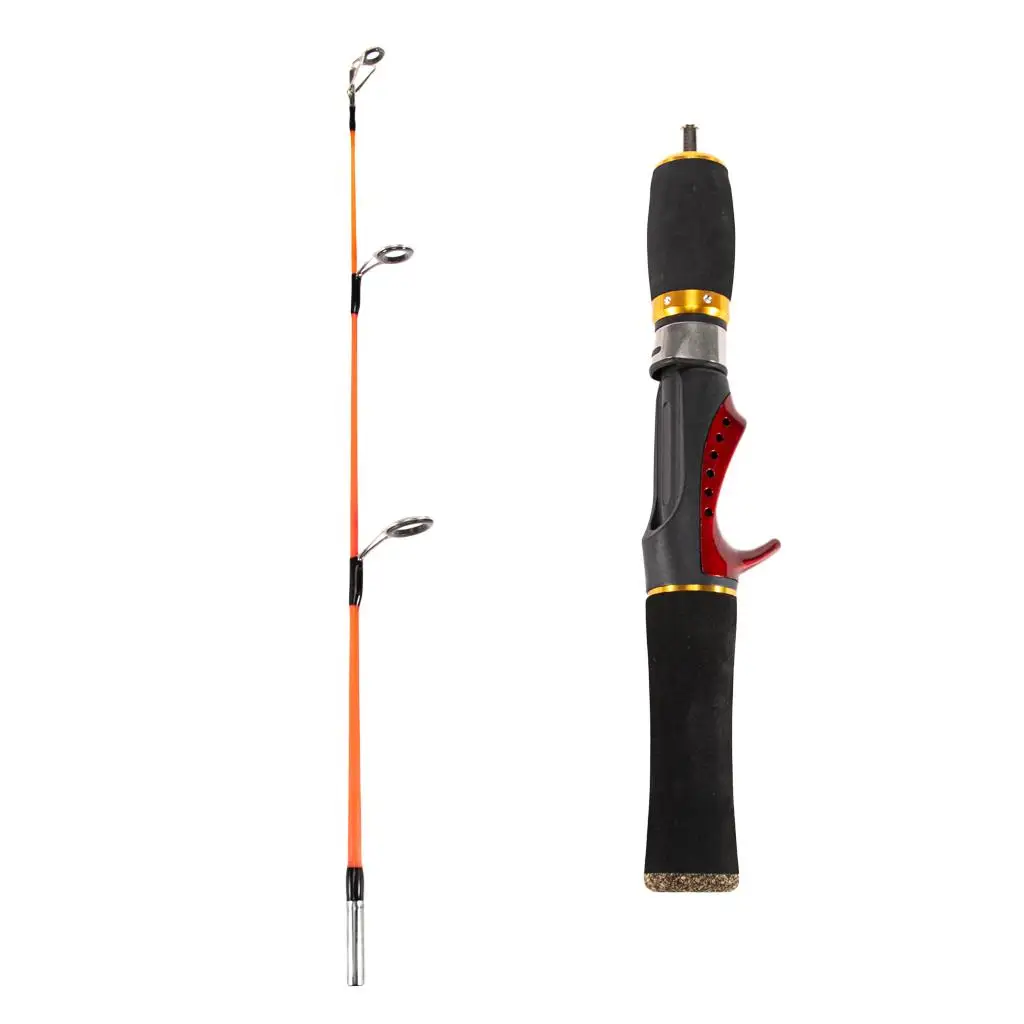52cm FRP Winter Non-slip Portable Lightweight Fishing Casting Rod