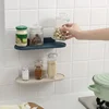 Bathroom Shelf Toilet Shelf Free Punch Shampoo Shower Shelf Seasoning Bottle Bracket Kitchen Bathroom Accessories 5