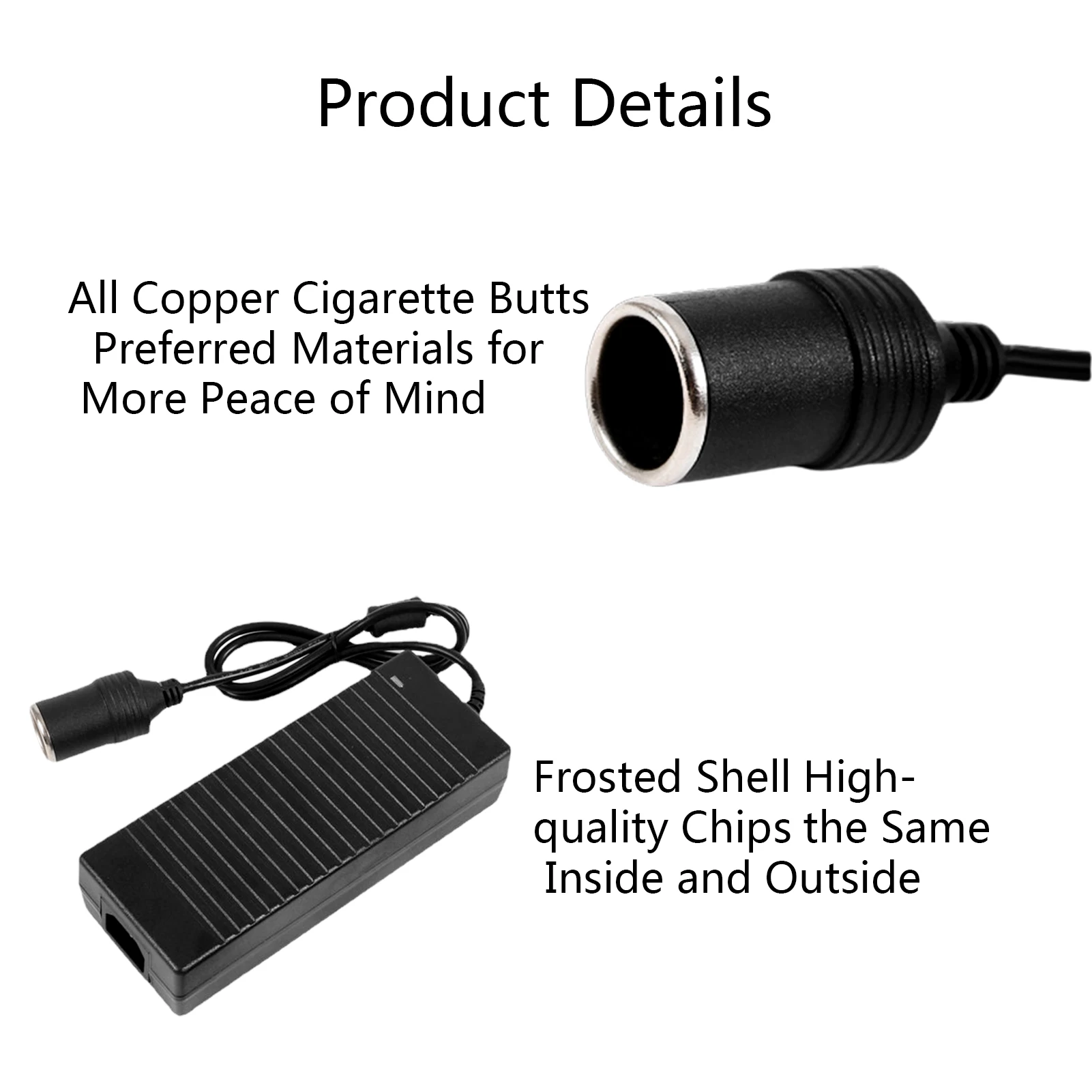 Car Power Adapter Inverter AC 110-220V To DC 12V 6A 8A 10A Auto Converter Inversor Car Cigarettes Lighter Converter Inverter