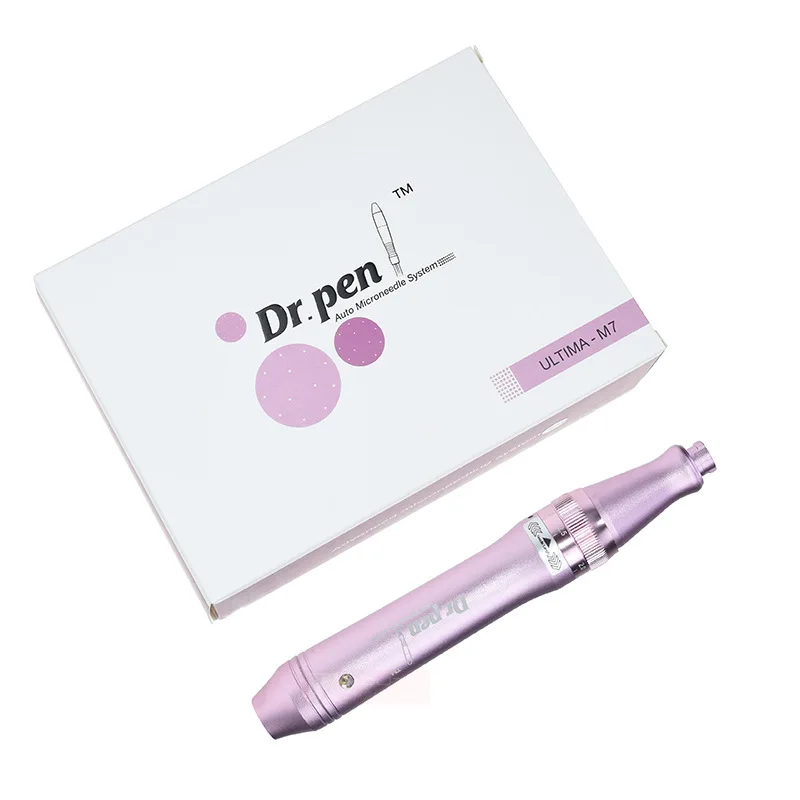 

Wireless Electric Derma Pen Ultima M7 Dr.pen Dermapen Tattoo Accessories with 2pcs Needle Cartridges Top Quality