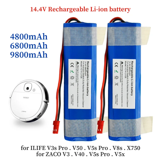 Louu Ruota Sinistra Di Ricambio Per Robot Aspirapolvere ILife V3S Pro, V5S Pro, V50 - Parte Di Ricambio Originale Compatibile