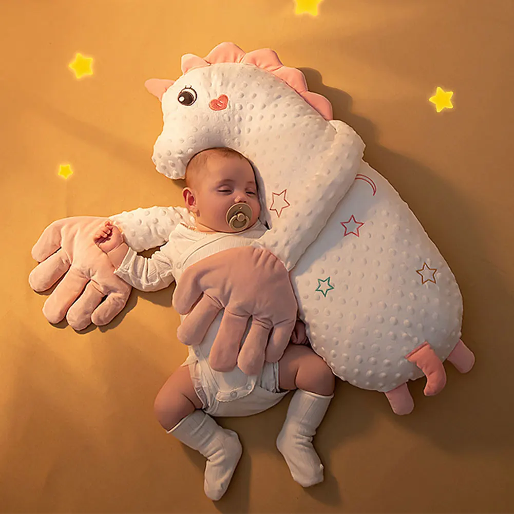 Baby Patter for Sleep Baby Startle Prevention Sleep Companion Automatic Patting Sleeping Pillow Soothing Toy for Baby 4
