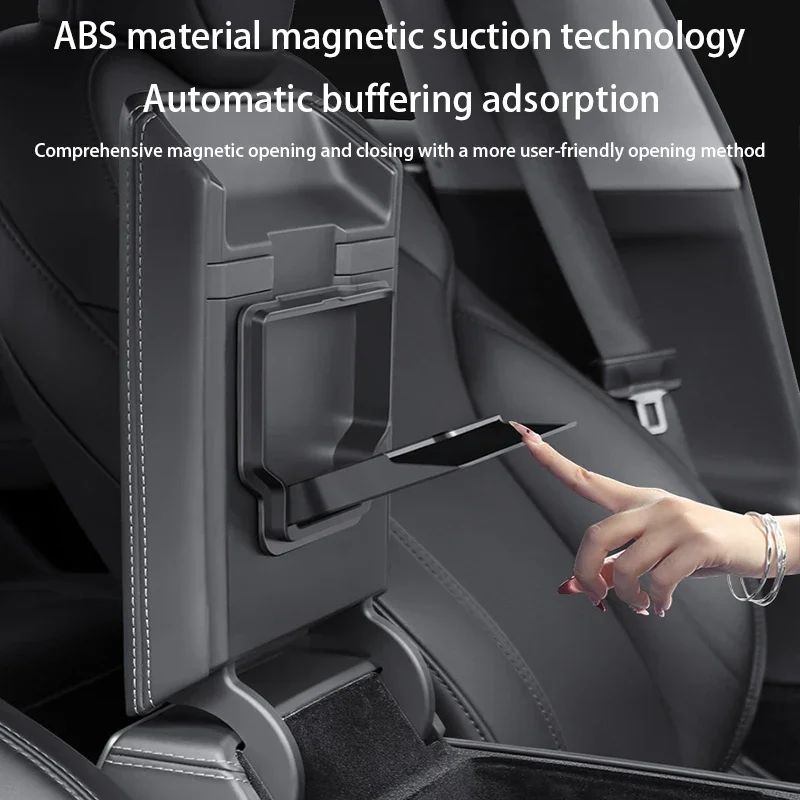 For Tesla Model Y Juniper 2025 & Model 3 2024Center Console Storage Box Trays Ar