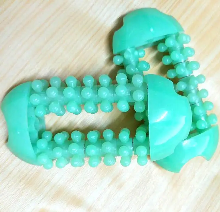 HANRIVER Jade hand finger recovery meridian massage wheel massager point massage gua sha multifunctional massage roller