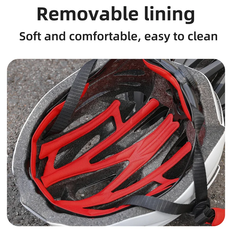 WEST BIKING Bicycle Helmet Cycling Safety Cap Ultralight Racing Road Bike Helmet Men Women Sports Scooter Bike Hat Equipment