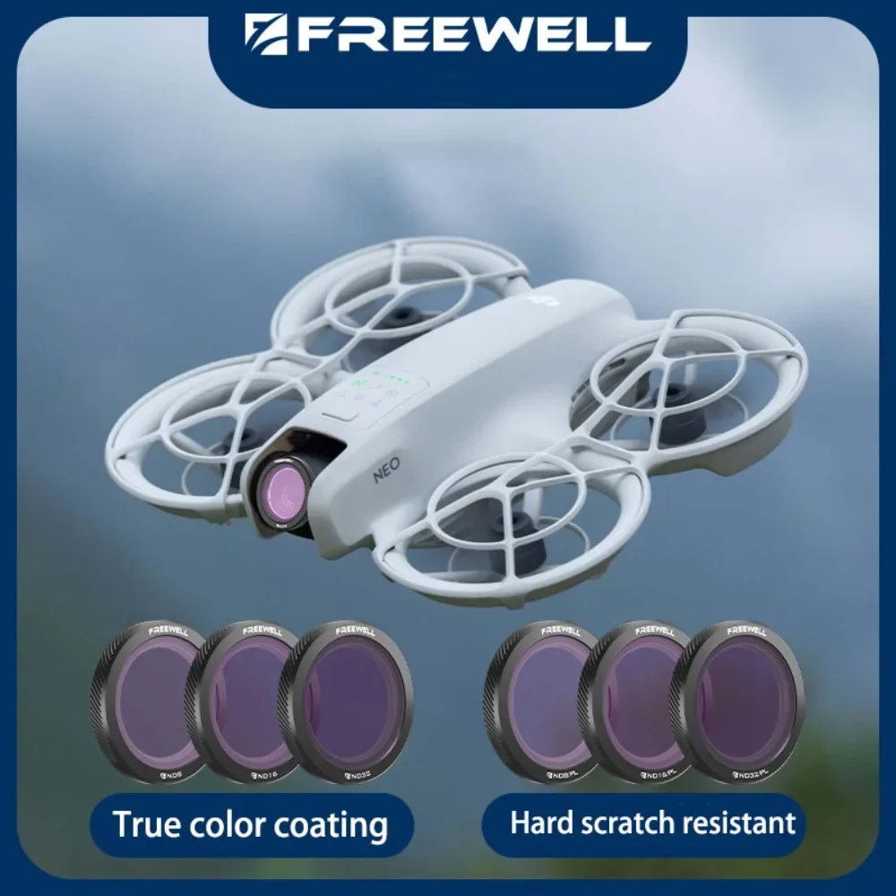 Pack de filtros magnéticos para Dron Freewell
