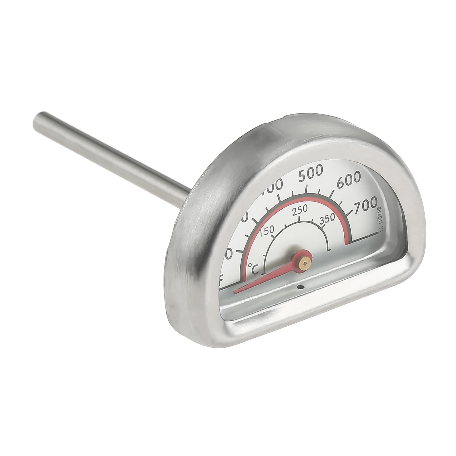 100F to 800F BBQ Grill Lid Thermometer Stainless Steel Temperature Gauge Heat Indicator Fit for Charbroil Grill Parts 463271314
