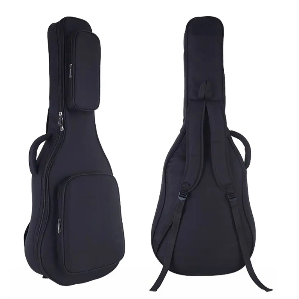 

Waterproof Guitar Bag Oxford 36/39/40/41inch Electric Bass Backpack 0.7 Inch Thick Sponge Double Straps Gig Bag