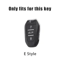 For Peugeot 408 2008 3008 5008 308 4008 508 TPU Car Remote Key Case Fob Cover Bag Protection Holder Shell Keychain Accessories 2