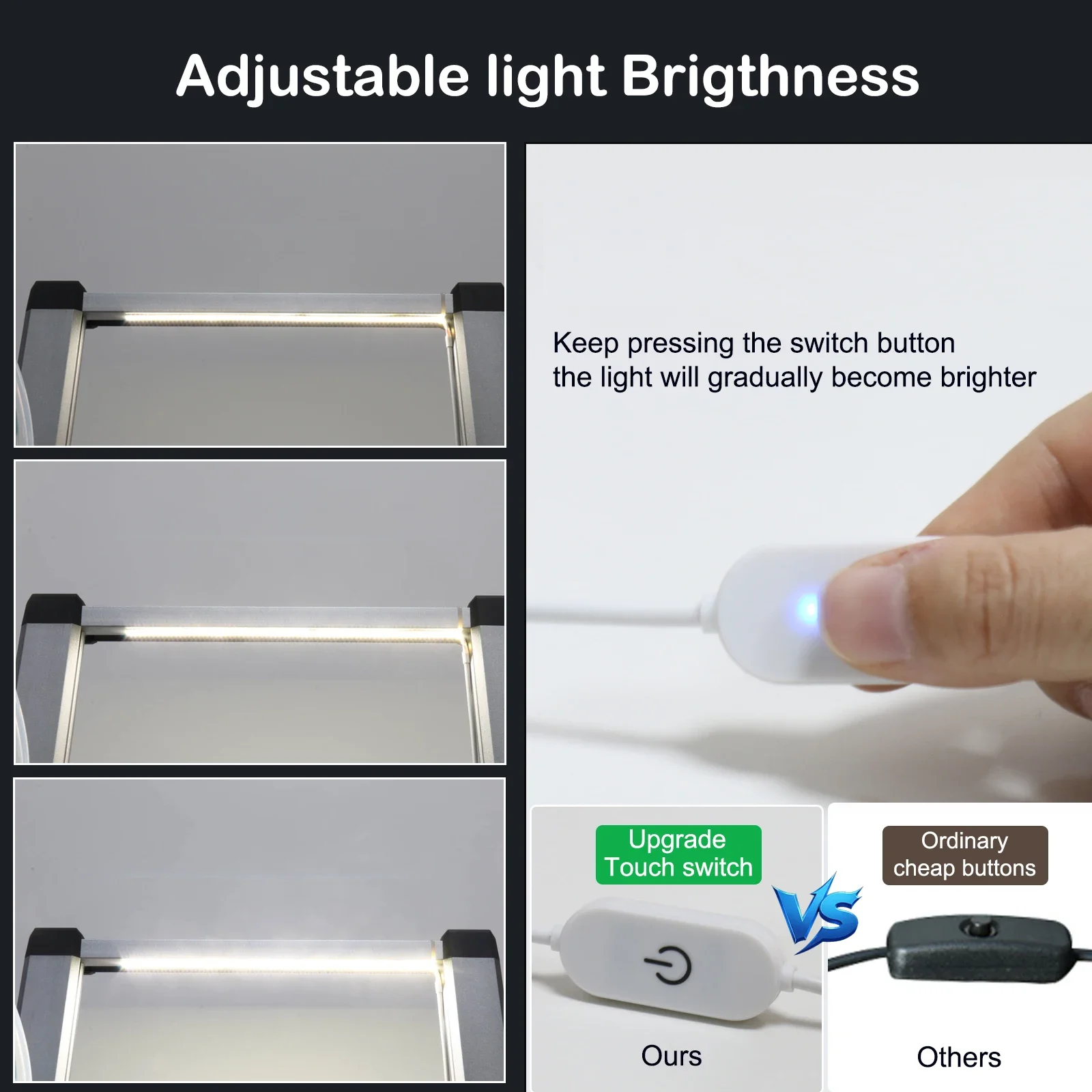 รูปสินค้า LED Light Strip 5V แสงสว่างสูงสำหรับเครื่องพิมพ์ 3D