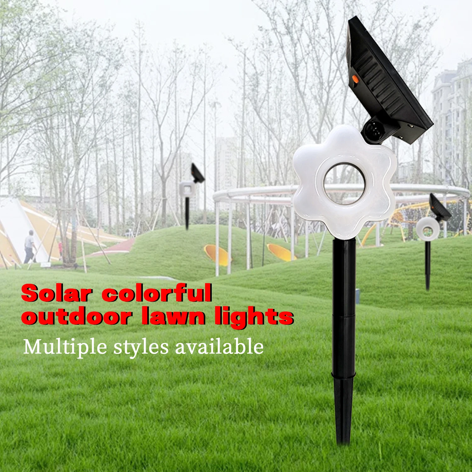 Latest Outdoor Lawn Lights Landscape Garden Lights Solar Garden Waterproof Spot Tree Lights