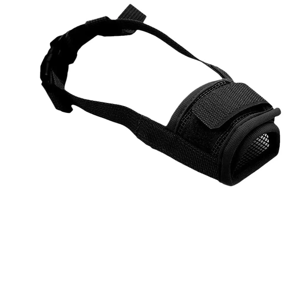 Adjustable Dog Muzzle Breathable Dog Mouth Cover Muzzle Collar Anti Barking Pet Mouth Muzzles For Dogs Accessories dog muzzle
