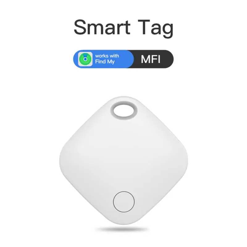 For IOS Find My App Mini GPS Tracker Bluetooth-compatible Itag Global Positioning Finder Anti-lost Key Locator Smart iTag Wallet