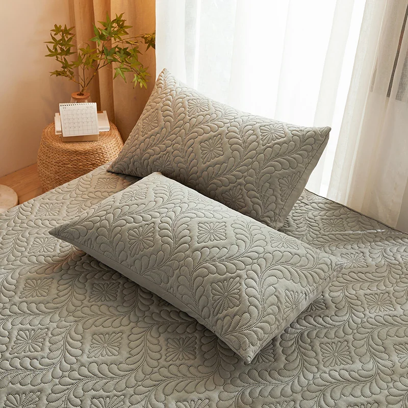 غطاء مرتبة المنزل مقاوم للماء سميكة مبطن غطاء سرير...