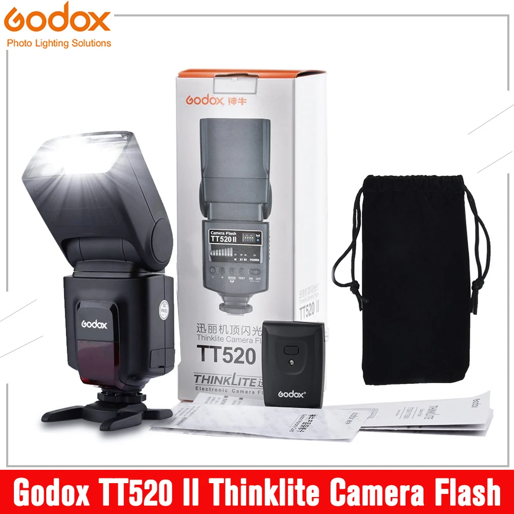 GodoxTT520IIFlashTT520IIThinkliteCameraFlashwithBuildin
