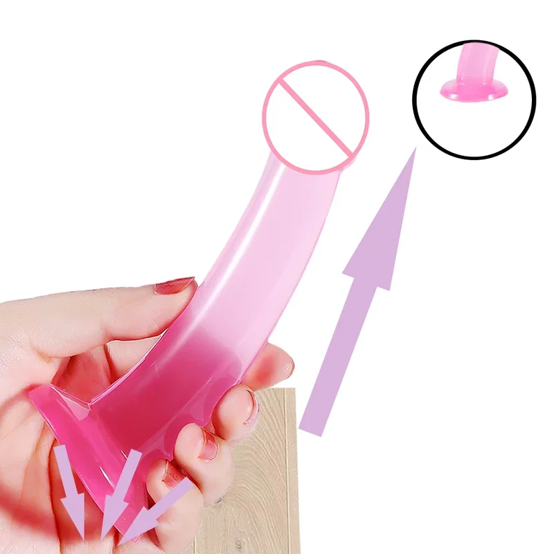 Men's Strap-on Jelly Penis Dildo Pants Anal Sex Toys for Women Men Women Gay Dildos Strapon Harness Belt Adult Games Lesbian