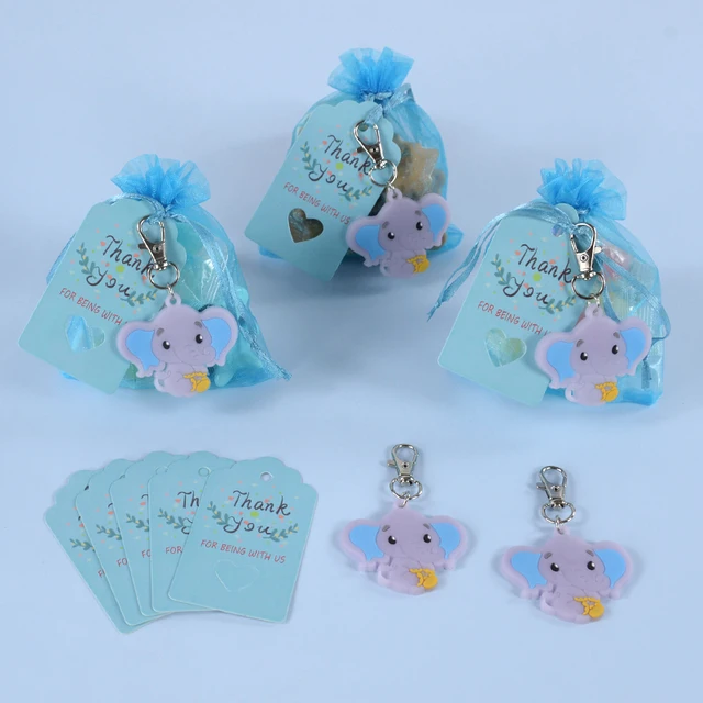 25 Sacchetti Per Baby Shower Teddy Bear Con Manici In Nastro Di - Foto 6