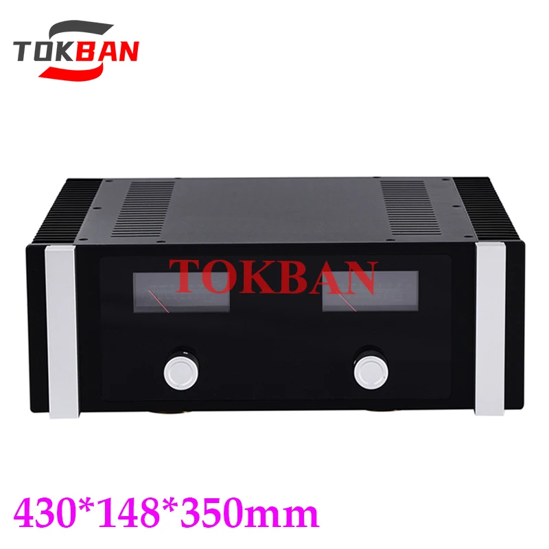 

Tokban Audio CJ177 430*148*350mm All Aluminum McIntosh Class A Amplifier Chassis Enclosure DIy Home Amp Case Shell