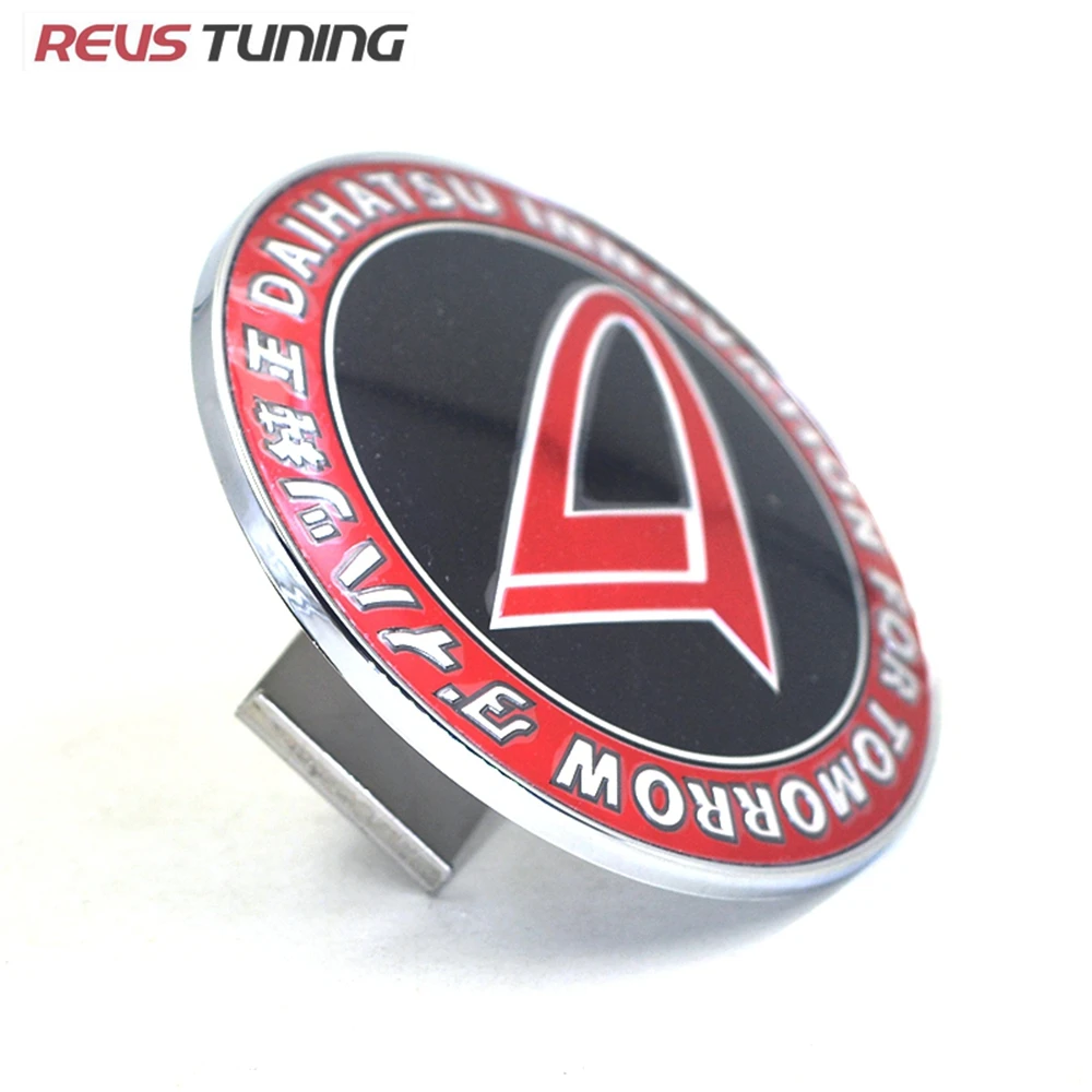 ダイハツ90mmプラスチックアルミカーバッジjafフロントグリルバッジ