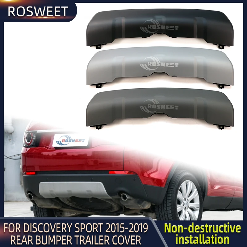 

Крышка заднего бампера из АБС для Land Rover Discovery Sport L550 2015 2016 2017 2018 2019, автомобильные аксессуары, запчасти