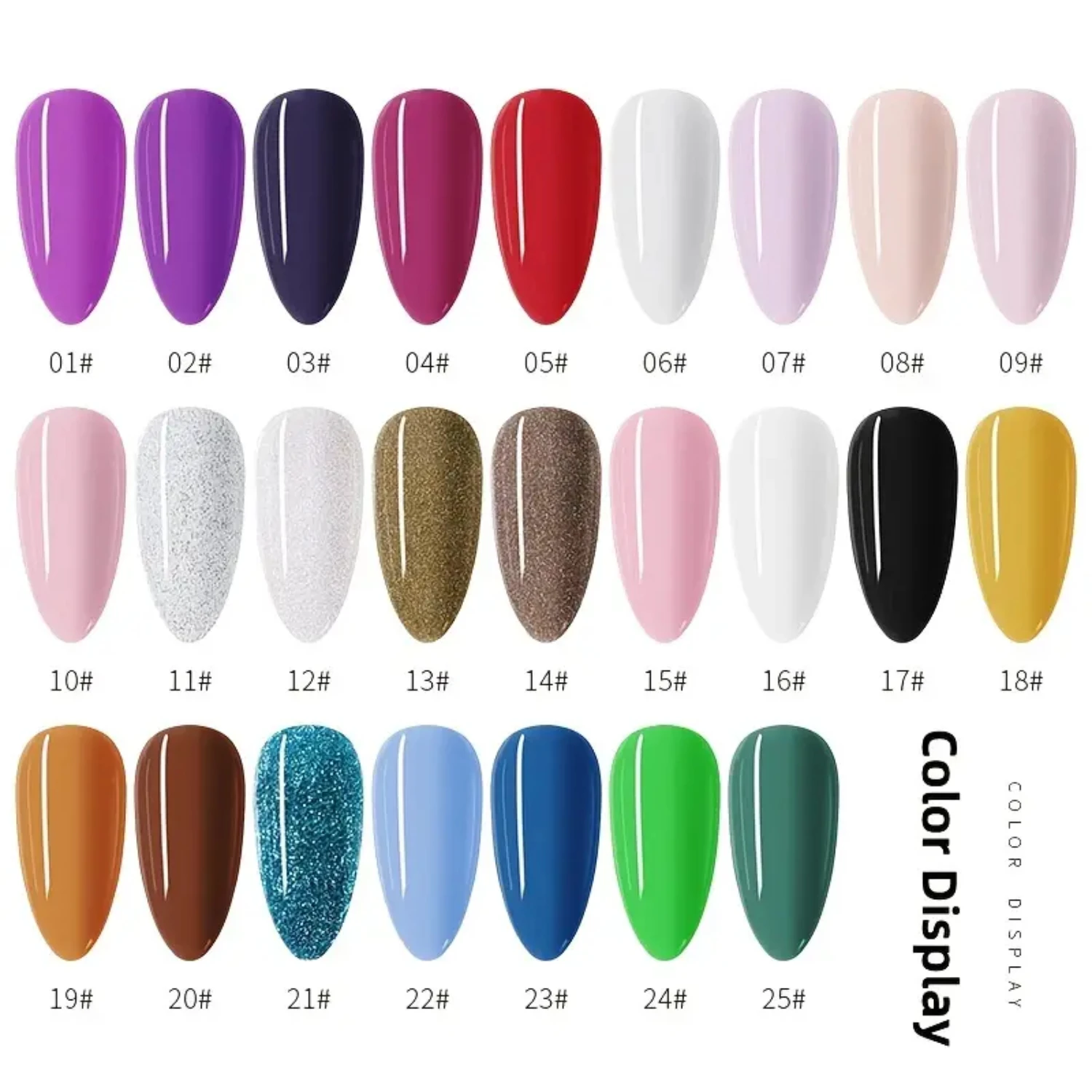 Dipping Powder Nail Enhancer Solid Soakage Shining Powder Glit