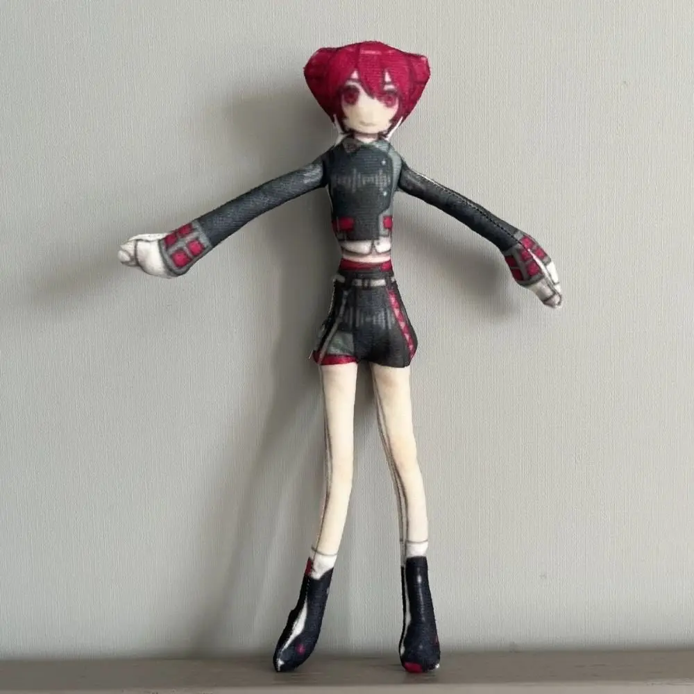 Room Decoration Twistable Shape Kasane Teto Anime Peripheral Cotton Dolls Stuffed Teto Abstract Model Soft Teto Doll Cosplay