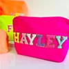 Factory Wholesale Multi Color Women Makeup Bag Custom Designer Waterproof Nylon Brush Custom Bag Pouch Cosmetic Bag 1