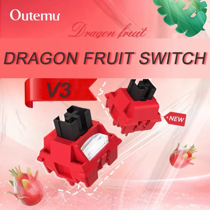 Otume Dragon Fruit Switch V3 Linear Switches Pok Axis Diy