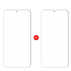 Premium Tempered Glass Screen and Lens Protector - S23 FE (2 Glass)