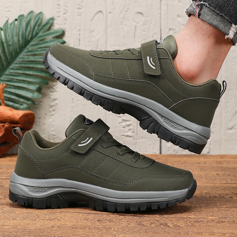 Men's Shoes Thick Bottom Anti Slip Mountaineering Lightweight Sneakers Breathable Outdoor tennis Comfortable Casual neakers