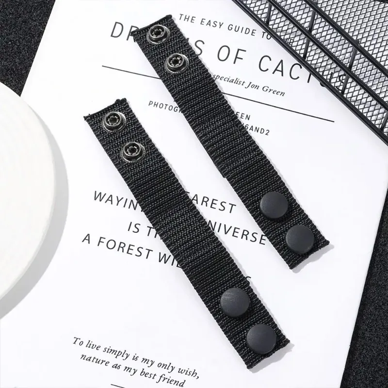 Outdoor Camping Belt Buckle Heavy Duty Nylon Webbing Molle Belt Keeper Strap Outdoor Buckle Strap Tool Accessories 2/4Pcs tent rope buckle tactical buckle metal g hook buckle