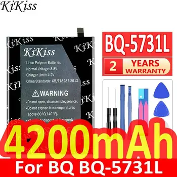 Batteria per cellulare da 4200 mAh, ecologica e leggera, per BQ BQ-5731L BQ5731L