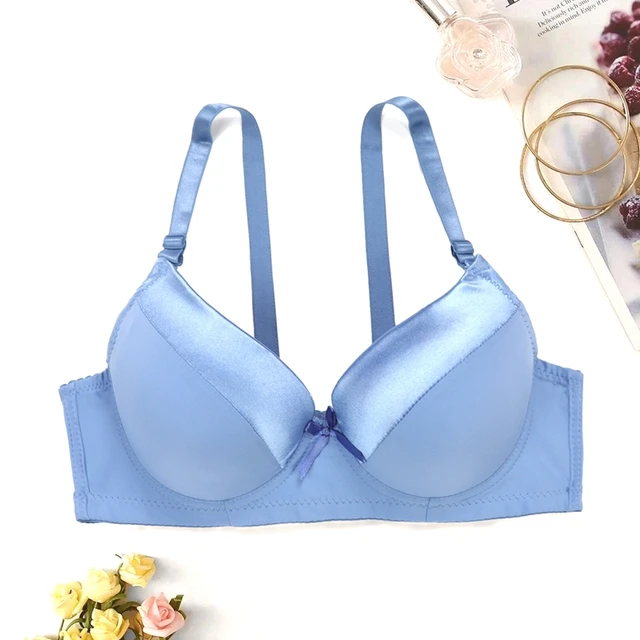 Plusgalpret 38B-44B Women Padded Bra Sexy Deep V Push Up Bras For Girls  Elastic Underwear Plus Size Underwear - AliExpress