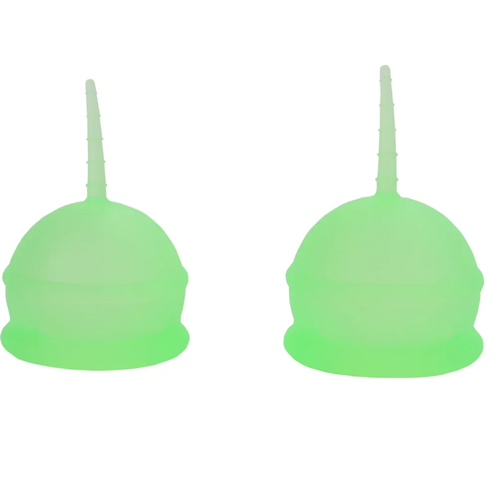 1pc Silicone Menstrual Cup Feminine Hygiene Lady Cup Prevent Side Leakage Period Collector Menstrual Vigin Care S/L Size