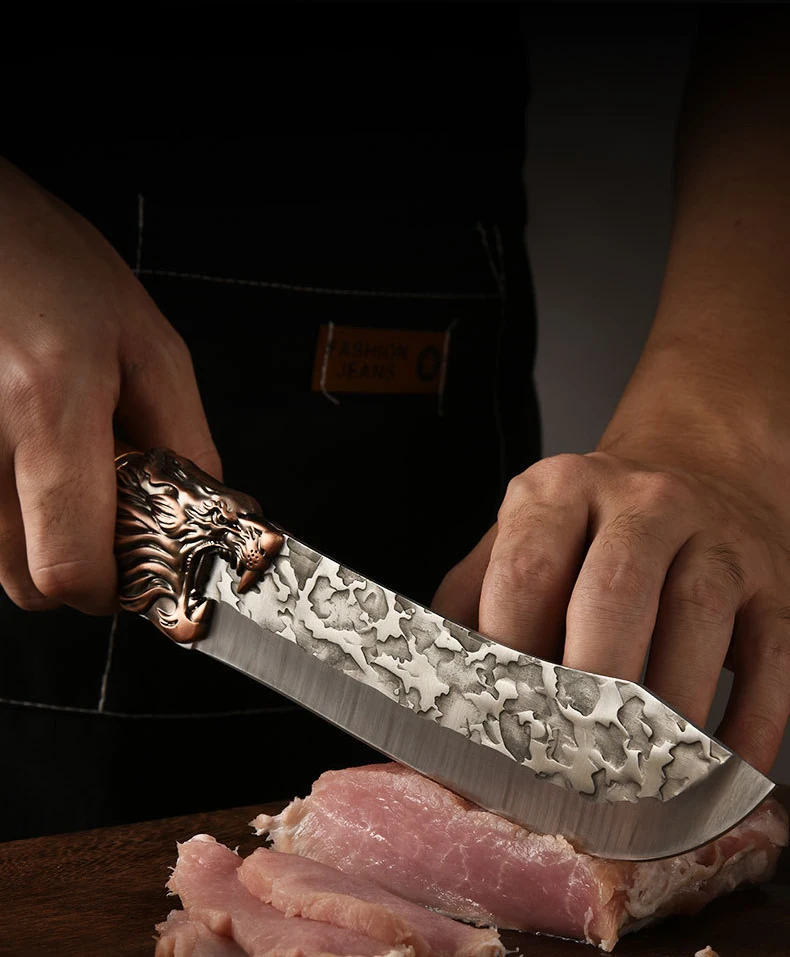 Hunting Survival Knife Professional Chef's Knife Butcher Knife Forged Boning Knife Fish Filleting Slicing Knives Meat Cleaver