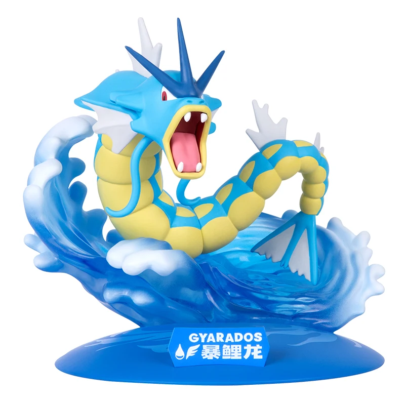 Pokemon Select Evolution Pack - Magikarp 5 Cm E Gyarados 30 Cm, Figure Battaglia Con Finitura Esclusiva, Giocattolo Ufficiale Jazwares - 5