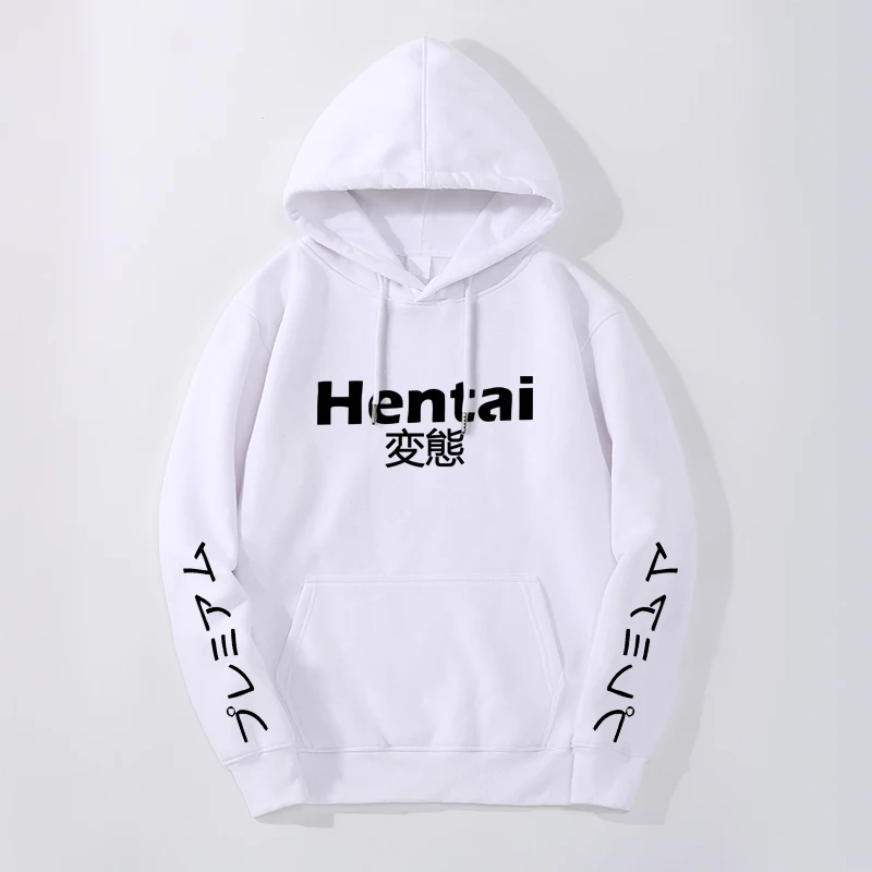Vermeil Waifu Senpai Hoodie Hentai Japanese Streetwear Anime Man/Women  Pullover Hoodies Streetwear Harajuku Male Top Sweatshirts