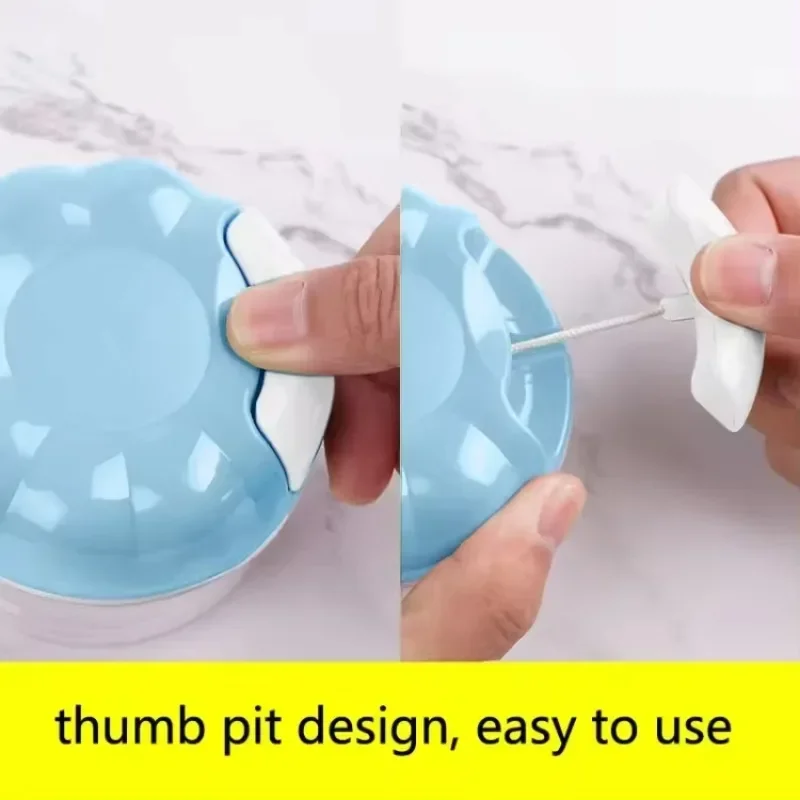 Vegetable Chopper Kitchen Cutter Manual Mini Food Garlic Chopper Hand Pull Blender