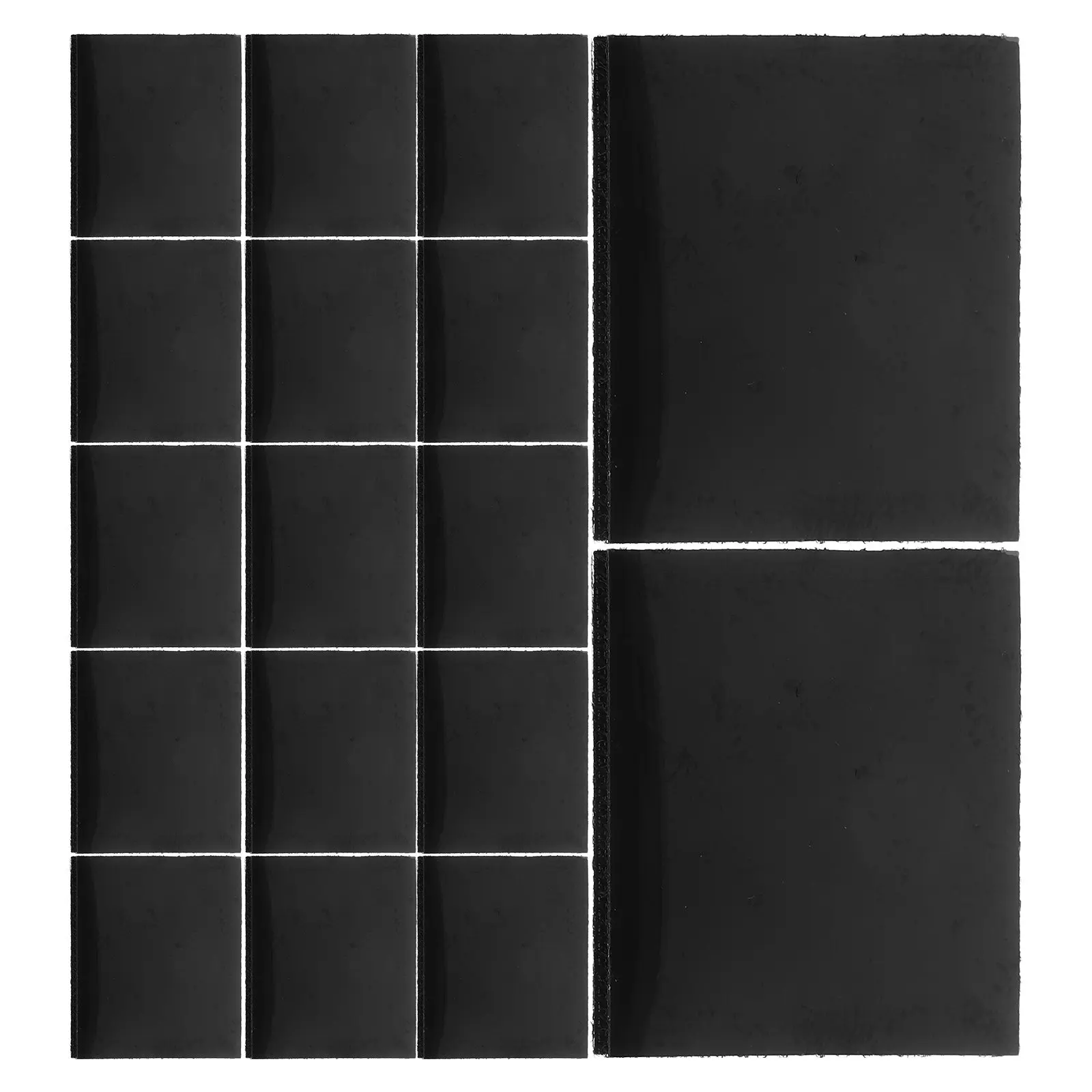 20개 자동차용 접착식 바닥 매트 테이프 양면 훅앤루프 스트립 고강도 인터로킹 카펫 그리퍼 (차량 내부용)